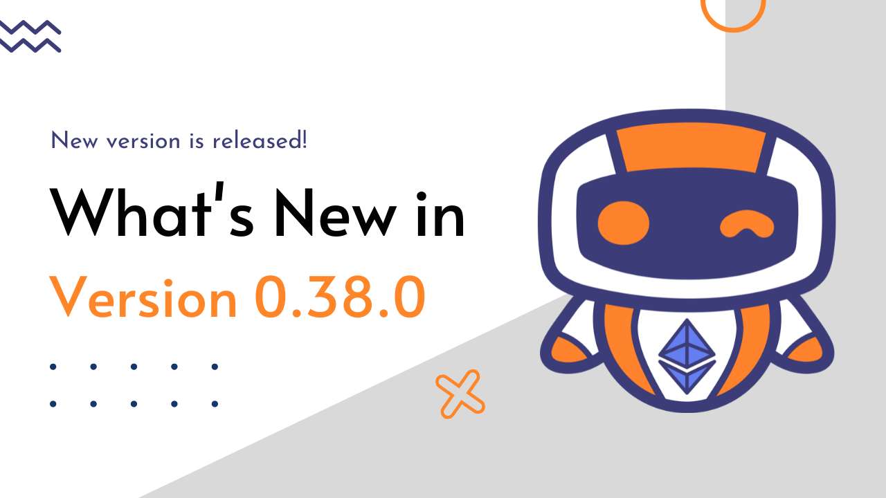 Version 0.38.0 is released with support for spot trading, new drivers, and many improvements and bug fixes